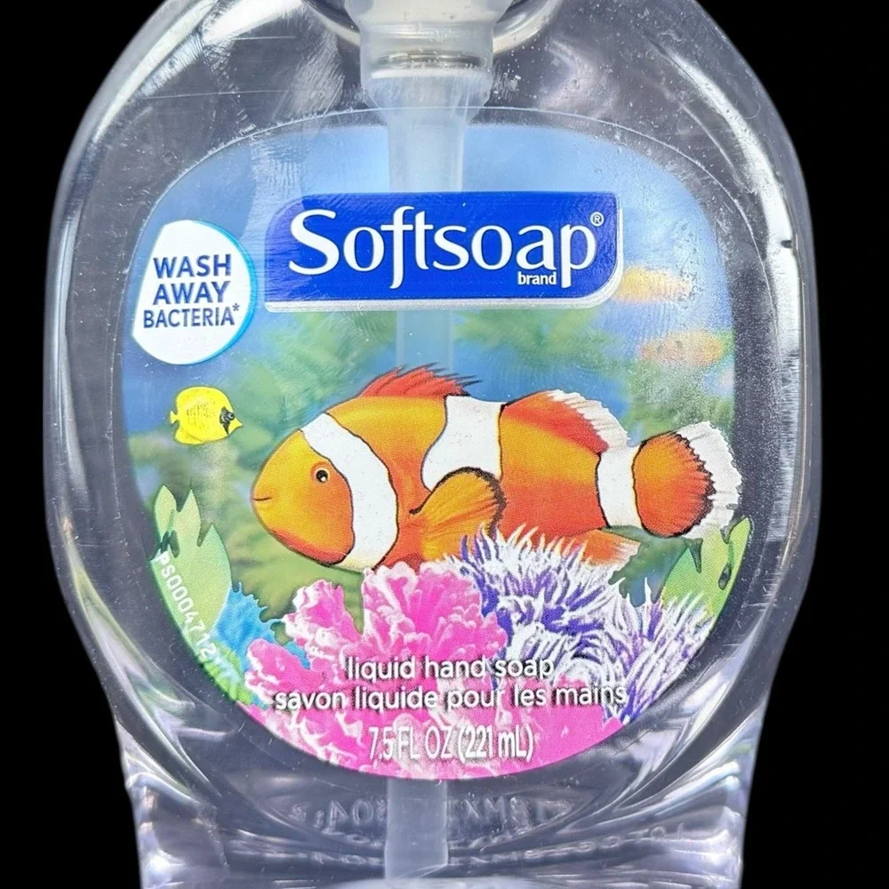 Vintage SoftSoap‎ Aquarium Series Fish Panel Inside 7.5 oz Clownfish New Unused